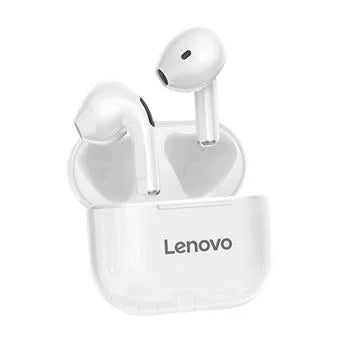 Earphone-bluetooth-Lenovo-LP40-TWS-blanc