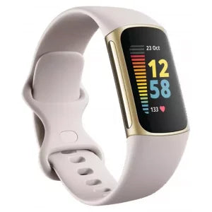 Montre-connectee-Fitbit-MORGAN-Lunar-White-Soft-Gold